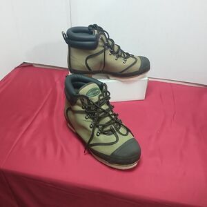 Pro Line Mens Fishing Boots, Green, Sz 9 New, Superior Outdoor Wear #52502.